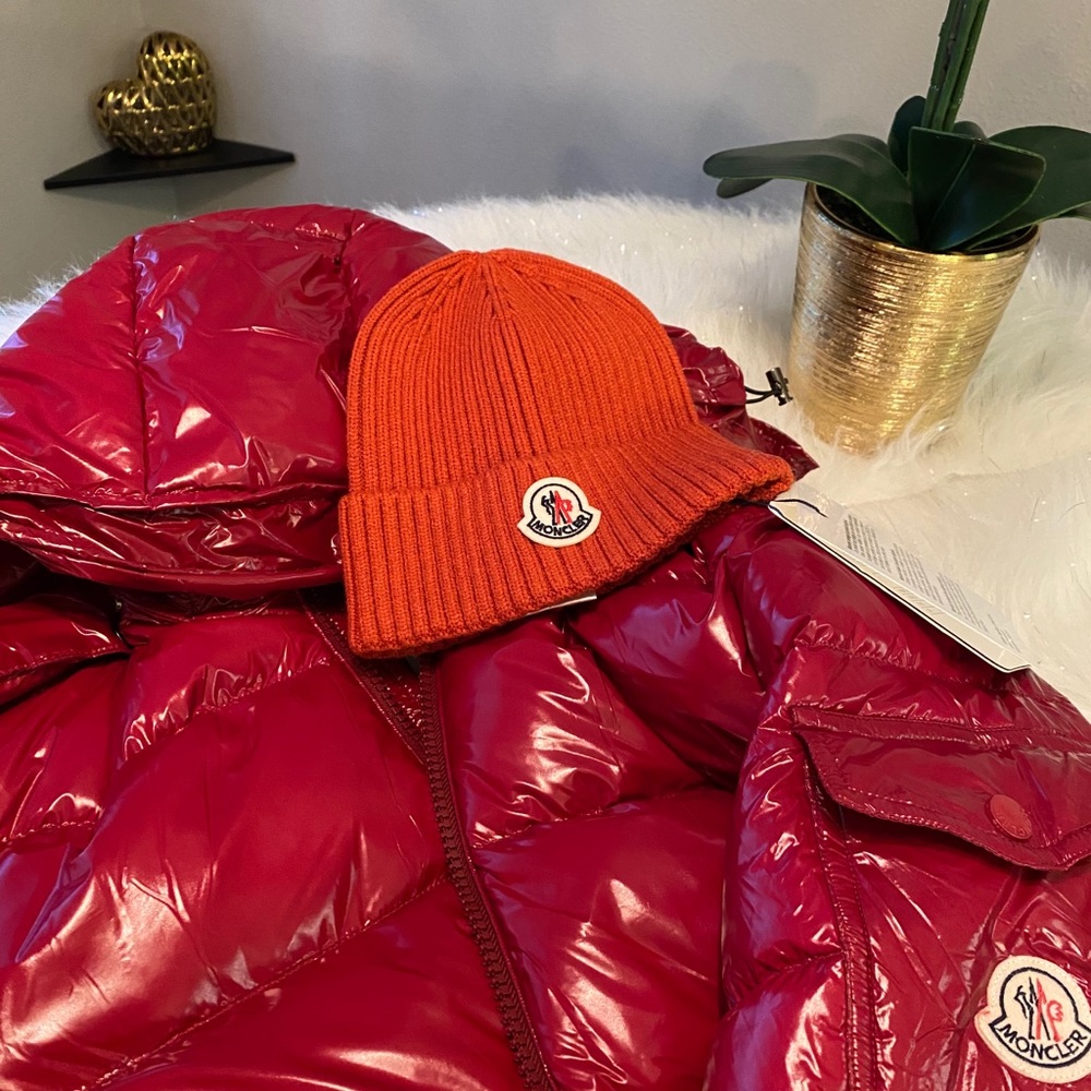Red Maya Moncler Jacket